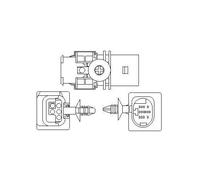 1x Sonde lambda MAGNETI MARELLI 466016355177 convient pour FORD MERCEDES-BENZ