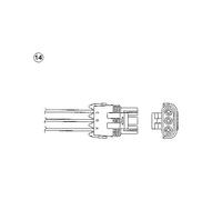 NGK 0123 Sonde lambda