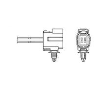 1x Sonde lambda NTK 1334 convient pour