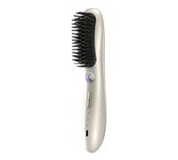 1x Straightener Brush - 3 Temp Settings Portable Straightening Brush, Rechargeable Heated Styling Brushes | Hair Brushs Straightener For Women, Home, Travel, Vacation, Morning Routine Accessories