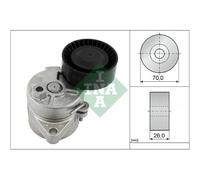 1x Tendeur de courroie, courroie trapézoïdale à nervures Schaeffler INA