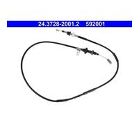 1x Tirette à câble, commande d'embrayage ATE 24.3728-2001.2 convient pour
