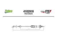 Valeo Câble d'embrayage 4102918