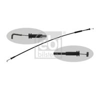1x Tirette à câble, déverrouillage porte FEBI BILSTEIN 40897 convient pour