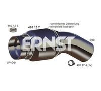ERNST 465137 Tuyau flexible, échappement