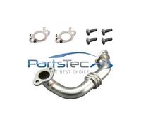 1x Tuyauterie, vanne EGR PartsTec PTA510-2014 convient pour VW
