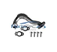 1x Tuyauterie, vanne EGR PartsTec PTA510-2096 convient pour AUDI SEAT SKODA