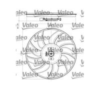 1x Ventilateur, refroidissement du moteur VALEO 696350 convient pour AUDI