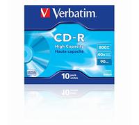 1x10 Verbatim CD-R 90 / 800MB JC 48x Speed, ExtraProtection