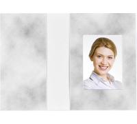 1x100 Daiber Dossier de candidature design nuage gris 3,6x5cm