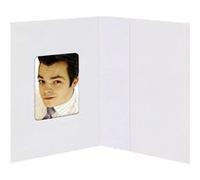 1x100 Daiber portefeuille de photo de passeport blanc 38x58 mm Blanc G