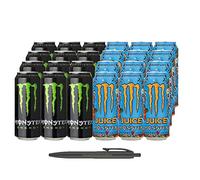 1x12 Monster Energy et 1x12 Monster Mango Loco Juice (total 24 x 0,5 L cannette) Incl. stylo FiveStar gratuit