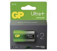 1x2 GP ULTRA PLUS Alcaline 1.5V D Mono LR20 03013AUPETA-B2