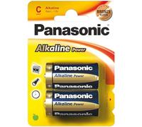 1x2 Panasonic Alkaline Power Baby C LR 14