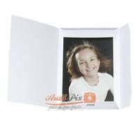 1x25 Daiber portefeuille de photo de portrait Sprint-Line 20x30 blanc Blanc G