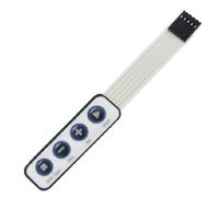 1x4 4 Key Matrice Membrane Commutateur Clavier Clavier New 65x20x0.8mm