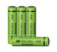 1x4 GP ReCyko NiMH Batteries AAA 650mAh DECT-Telefon