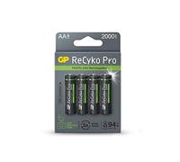 GP Piles Rechargeables Pro AA 2000mAH X4