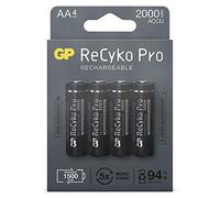 1x4 GP ReCyko Pro NiMH Batteries AA/Mignon 2000mAh Pro