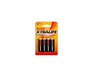 1x4 Kodak Xtralife Mignon AA batterie alcaline KAA-4