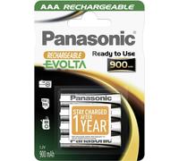 1x4 Panasonic Akku NiMH Micro AAA 900 mAh