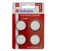 1x4 pile Verbatim CR 2450 au lithium 49535