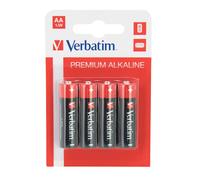 1x4 Verbatim pile alcaline Mignon AA LR6 49921