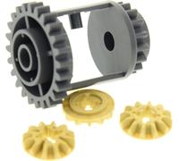 1xLego Technic boîte de vitesse différentiel 24Z nouveau-gris foncé pignon beige 6589 6573