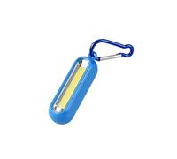 1xPortable COB LED Flashlight Keychain Carabiner Camping Lumière Randonnée flamme cadeau