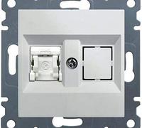 1xRJ45 Cat.6 UTP - LUMINA, blanco polar