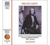 リスト:ピアノ曲全集 2 「超絶技巧練習曲集(1851年版)」