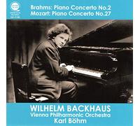 ブラームス : ピアノ協奏曲第2番 | モーツァルト : ピアノ協奏曲第27番 / バックハウス | ベーム | ウィーン・フィル (Brahms: Piano Concerto No.2 & Mozart: Piano Concerto No.27 / Backhaus, Böhm & VPO) [CD] [日本語帯・解説付]