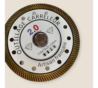 2.0,Disque Diamant Dekton 115mm,Extra fin 1,1mm, de Qualité Professionnelle de Qualité Supérieure pour Carrelage, Faïence, Marbre, Béton,Travertin, Terrazo,Tomette,Porcelaine et Céramique