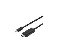 Digitus Câble adaptateur USB Type-C vers DP M/M 2,0 m 4K/60Hz 32,4 GB bl gold