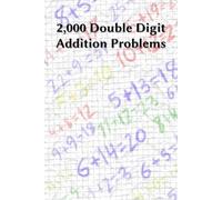 2,000 Double Digit Addition Problems