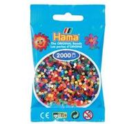 2 000 perles mini (petites perles Ø2,5 mm)- Assortiment - Hama