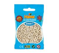 2 000 perles mini (petites perles Ø2,5 mm) Blanc calcaire