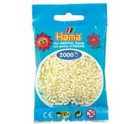 Perles mini crème HAMA - 2000 perles Ø2,5mm - pour enfant à partir de 10 ans