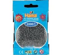 2 000 perles mini (petites perles Ø2,5 mm)- Gris foncé - Hama Gris G