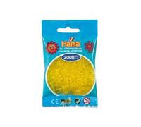 2 000 perles mini (petites perles Ø2,5 mm)- jaune transparent