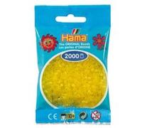 2 000 perles mini (petites perles Ø2,5 mm)- jaune transparent Jaune G
