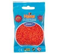 Hama - 501 - 04 - sachet de 2000 perles mini - (petites perles Ø2,5 mm) - Orange