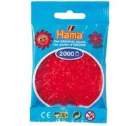2 000 perles mini (petites perles Ø2,5 mm)- rouge transparent Rouge G