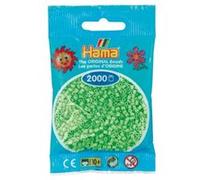 Hama - 501 - 47 - sachet de 2000 perles mini - (petites perles Ø2,5 mm) - Vert Pastel
