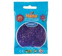 Hama - 501 - 24 - sachet de 2000 perles mini - (petites perles Ø2,5 mm) - Violet transparent