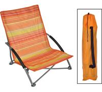 2.04 Chaise de plage pliante - orange - 62196