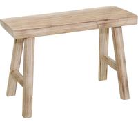 2.05 Tabouret / banc en bois naturel - env. 45 x 25 x 44 cm - Modèle : grand