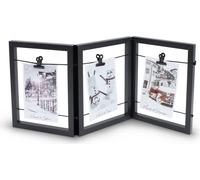 2.06 Porte-photos pliable avec cordon élastique - noir / env. 54 cm