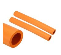 2.0m Tube D'isolation Tuyaux En Mousse, Isolation Des Tuyaux De Chauffage, Épaisseur : 5 Mm, Pour Isolation Des Tuyaux, Équipements De Fitness Et Tuyaux En Cuivre(Orange,ID32mm(1.25"))