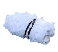 2,0x3,0m 4,0x5,0m 6,0x8,0m Filet de Camouflage Hiver - Couverture de Camouflage Blanche Imperméable et Légère pour Chasse Décoration Protection Solaire Fêtes à Thème Camping(5.0x10.0m/16.4x32.8ft)